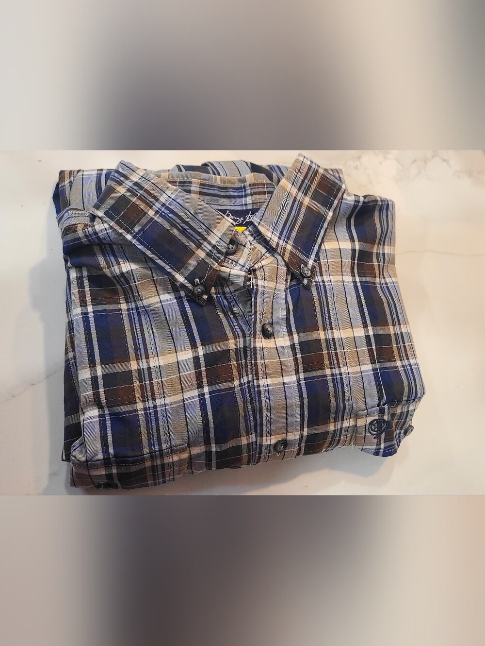 Wrangler George Strait Cowboy Collection Collection Button Down Shirt Size XL